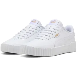 Puma Carina 3.0 Sneaker Mädchen 01 white/gold 39
