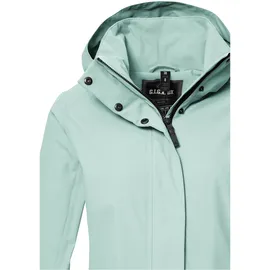 G.I.G.A. DX Damen Funktionsjacke wasserdicht/Outdoorjacke mit abzippbarer Kapuze GS 53 WMN JCKT, light aquaverde, 40, 42839-000