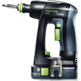 Festool Akku-Bohrschrauber C 18 Basic-Set inkl. 2 x 2,0 Ah