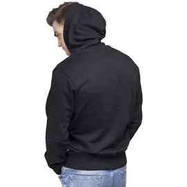 Lonsdale Krafty Reißverschlusspullover Herren Schwarz M