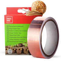 SWISSINNO Kupferband für Schneckenabwehr selbstklebend 5 m x 3