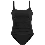 LASCANA Badeanzug Damen schwarz Gr.40 Cup E,