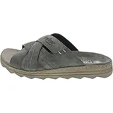 Rieker Herren Sandalen 21690 Pantolette grau