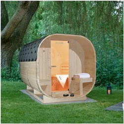 HOME DELUXE Outdoor Sauna CUBE DELUXE L