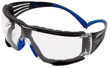 3M SecureFit 400, Sicherheitsbrille, Beide Geschlechter, Blau, Grau, Transparent