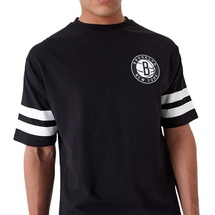 New Era Oversize Shirt - Backprint Brooklyn Nets - L