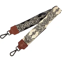 Schulterriemen HARBOUR 2ND "Nala", braun (cognac), Nylon, Kunststoff, Taschenanhänger, Schultergurt, Trageriemen