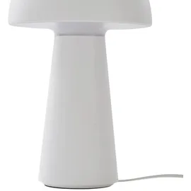 LINDBY LED-Akkutischleuchte Zyre, weiß, IP44, Touchdimmer weiß