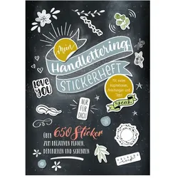 Mein Handlettering Stickerheft