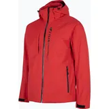 4F Herren, Skijacke, Rote Herren-Skijacke H4Z22 KUMN003, H4Z22KUMN00362S, Größe: 173 - Rot,