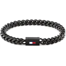 Tommy Hilfiger Gliederarmband Herren Schwarz 2790649 Größe 18
