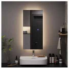 Vicco Miral 80 x 40 cm mit Backlight Beleuchtung, Model 55495 - Transparent