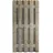 Andrewex Bohlenzaun 90 x 180 cm Grau/Holz
