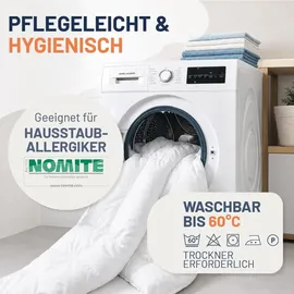 casimum Daunendecke »PREMIUM« – 10% Federn, Größe: 200x220
