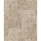 BOUTIQUE Vliestapete Fliesen 10 m 52 cm 1 St Beige