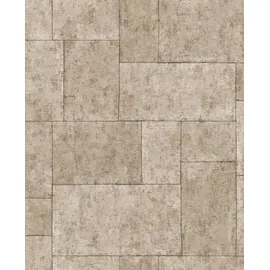 BOUTIQUE Vliestapete Fliesen 10 m 52 cm 1 St Beige