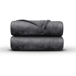Bestlivings Kuscheldecke "Mirabella" - Cashmere Touch 150x200cm Anthrazit