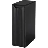 [en.casa] Unterschrank Skelbolu 20 x 60 x 40 cm Schwarz