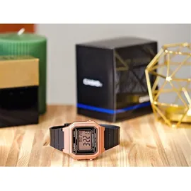 Casio Armbanduhr Digitaluhr W-217HM-5AVEF - Schwarz/Gold