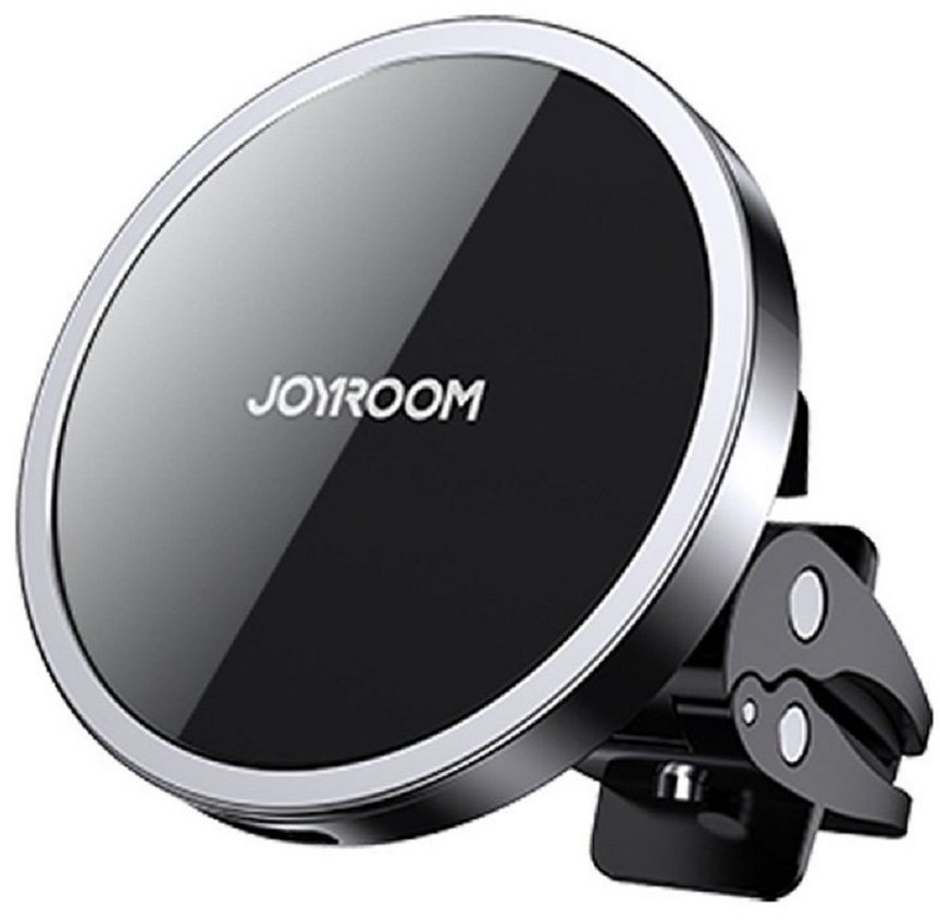 JOYROOM Auto Magnethalterung Qi Wireless Induction Charger 15W Schwarz Smartphone-Halterung schwarz