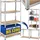 Tectake tectake® Schwerlastregal,