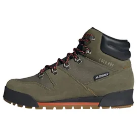 adidas Terrex Snowpitch COLD.RDY Herren Olive Strata/Bronze Strata/Semi Impact Orange 45 1/3