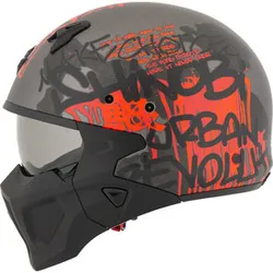 Covert-X Wall Jet-Helm silber XS