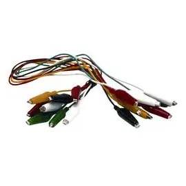 Mueller Electric BU-00285 Messleitungs-Set 46 cm Schwarz, Rot, Gelb, Grün, Weiß 1 Set