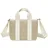 Hugo Becky St Mini Henkeltasche Stofftasche Open White