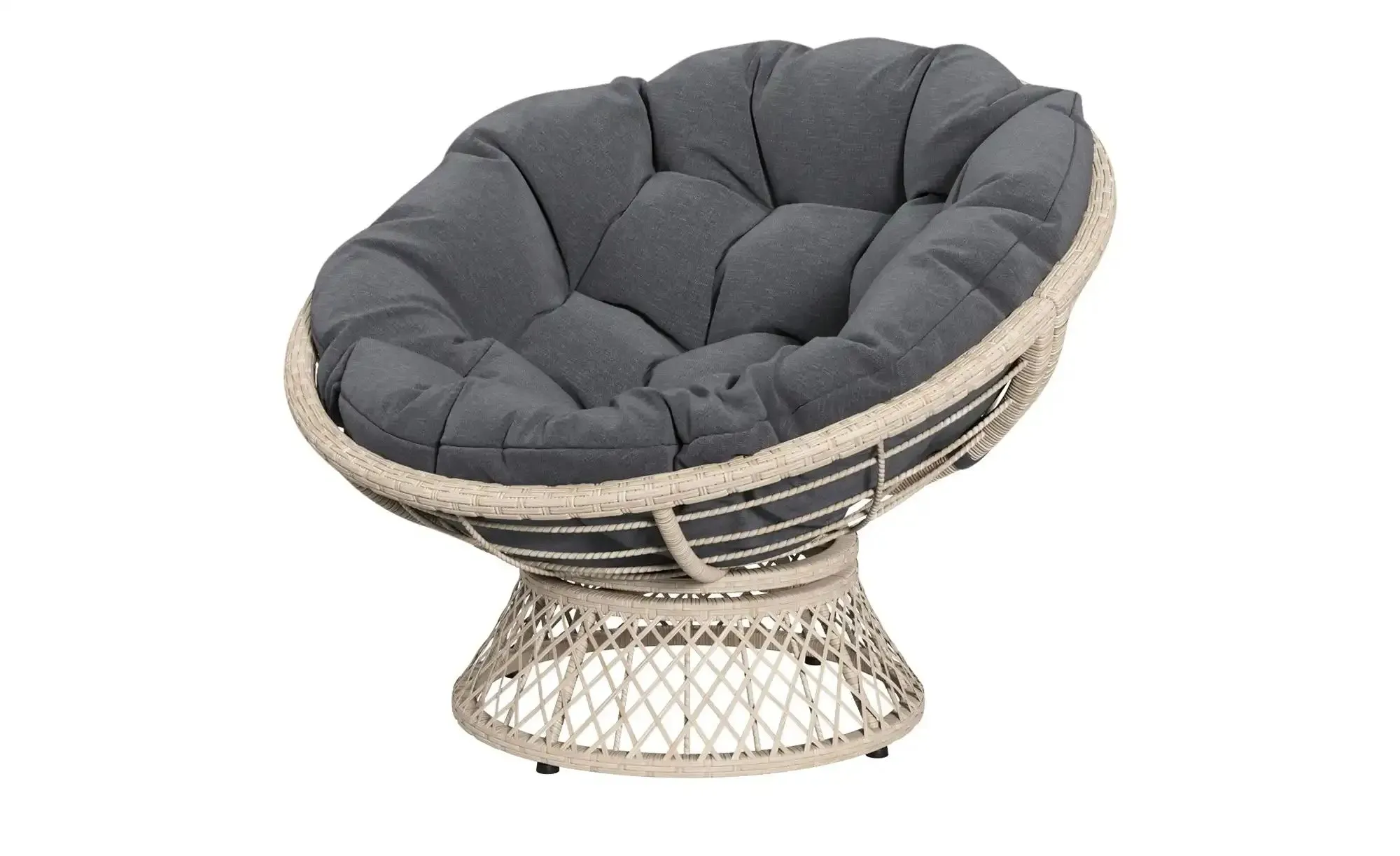 a casa mia Lounge-Sessel  Lille ¦ grau ¦ Maße (cm): B: 86,5 H: 87,5