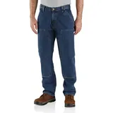 CARHARTT Double-Front Logger Jeans Blau W42/L32