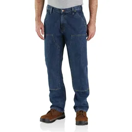 CARHARTT Double-Front Logger Jeans Blau W42/L32