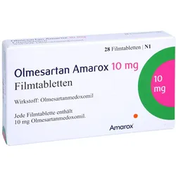 Olmesartan Amarox 10 mg Filmtabletten 28 St