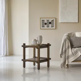 Tikamoon Beistelltisch Arko aus massivem Mangoholz