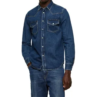 Diesel Jeanshemd Diesel "D-EAST-P CAMICIA" Herren Denim Hemd blau S