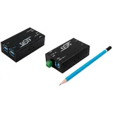 Exsys EX-1181HMS - USB 3.0 Hub 4-Port Industrie-Hub, 15kV ESD, Mini
