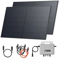 Solarway Solarway® 880Wp / 800W Balkonkraftwerk komplett Steckdose -