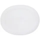 Kahla Kahla, 713305A90071C Five Senses Platte, oval 28 cm | weiße ovale Servierplatte aus Porzellan