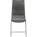 WK Wohnen »WK 7400« () Rundrohrgestell in Edelstahloptik, Vollgeflecht, 1er und 2er Set