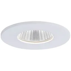 Paulmann LED Einbauleuchte Bad Calla | Weiss | IP65 | Runde Badlampe | blendfrei | Neutralweiss