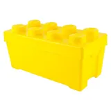 LEGO Aufbewahrungsbox Medium 37 x 18 x 18 cm Gelb