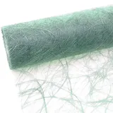 Deko AS GmbH Sizoweb Tischläufer in 20 oder 30cm Breite und 25m Länge - sagegrün/eukalyptus/salbeigrün (20cm Breite), 64 047-R 300