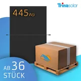 Trina 445 Watt TSM-NEG9R.25 Vertex S+ Doppelglas, Full Black Solarmodul (Palette 36Stk)