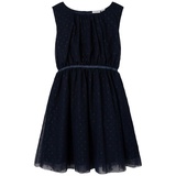 NAME IT Nkfvaboss Spencer Noos Kleid, Dark Sapphire/Detail:w. Tone in Tone Lurex, 116