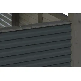 SKANHOLZ Friesland Hybrid Set 12 3,14 x 7,08 m schiefergrau inkl. Abstellraum