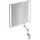 Hewi 801 Kipp-Lichtspiegel LED 801.01B40095 600x540x6mm, matt, felsgrau