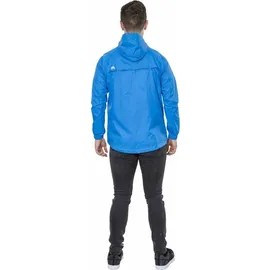 Trespass Qikpac Jacket Kompakt Zusammenrollbare Wasserdichte Regenjacke, Blau (Cobalt), L