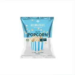 Heimatgut Popcorn mit Kokosöl - Salzig bio 60g
