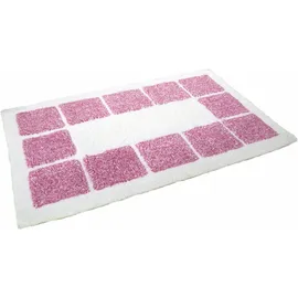 Mesana Karo Melange Pink 60 x 100 cm
