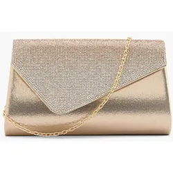 Clutch - Damen - gold